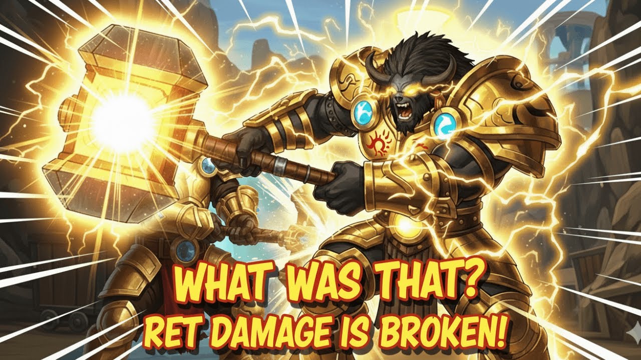 RET PALADIN HUGE DAMAGE 💥 | Silvershard Mines PvP WIN (WoW)