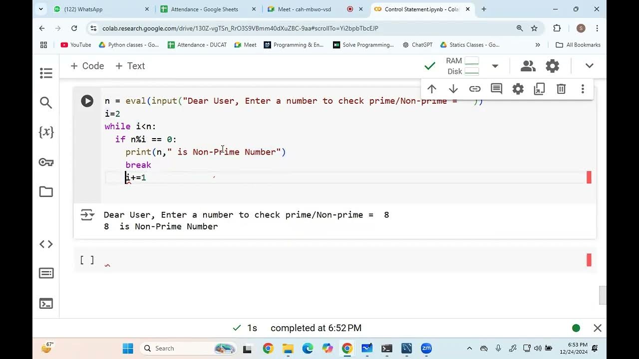 Problem Solving Using while Loop - YouTube