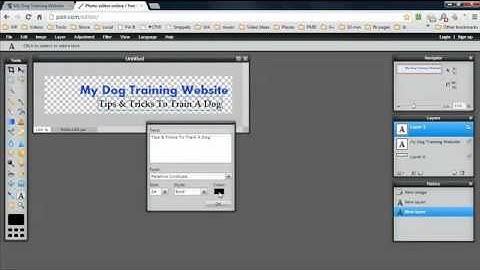 How To Create A Blog Header Image Using Pixlr Free Editor - Blog Header Tutorial