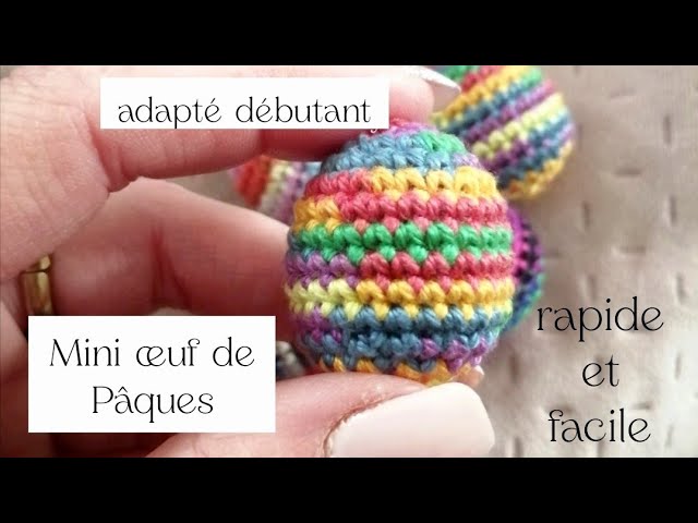 Tuto gratuit : œufs de Pâques au crochet - L'Univers de Lalu