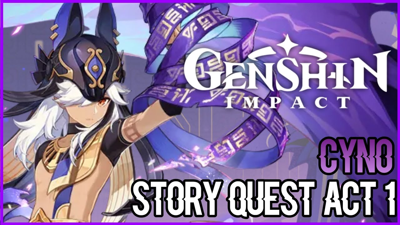 "Sands of Solitude" Cyno Story Quest | Lupus Aureus Chapter: Act 1 | Genshin Impact