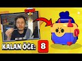 Cezali kutu ailiminda 2 kere stste 8 tik ve efsanev  brawl stars