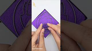 🫟🍁🖐 Kinetic Sand Cutting ASMR SHAPES Satisfying Video #shorts #foryou