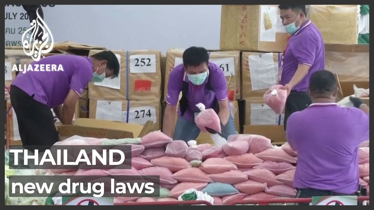 New Thailand narcotics laws focus on drug traffickers, not users