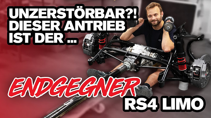 RS4 Limo 2.0 - Game Changer! Der Antriebsstrang, der alles verändern wird.