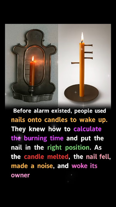 Candle   Nail = Genius Alarm Hack? 😲 #Shorts