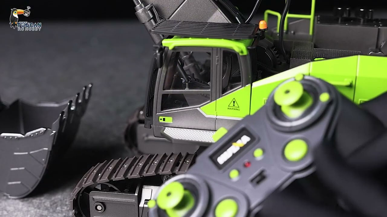 HUINA 1/14 593 Toys Model RC Excavator Car 2.4G Remote Control