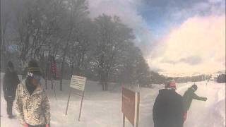 snowboarding in NOZAWAONSEN 20120103 (2) Gopro HD hero2