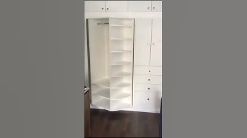 Rotating Mirror With Storage Space #shorts