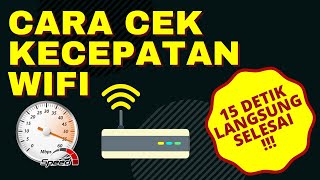 Cara Mengetahui Kecepatan Internet Wifi Sangat Cepat dan Mudah screenshot 5