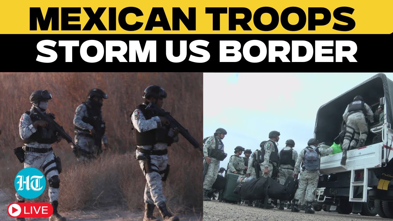 LIVE: Mexico Deploys First of 10,000 Troops to U.S. Border After Trump ...