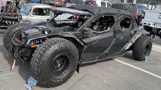 Low Rider ATV?!? 2023 Can Am Maverick X RS with Universal Air Suspension
