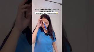 No Eye contact with Teacher😂#share #facts #youtubeindia #ytshorts #viralshort #student #schoollife
