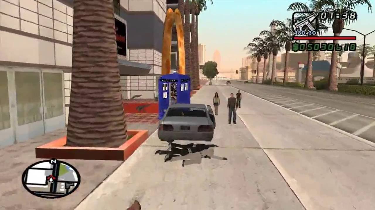 GTA SA Doctor Who Mod V4.0 BETA BUGS REPORT#5