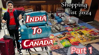 What to Pack for Canada 🇨🇦? PART 1 Packing List Canada 2024 | International Students | TvB in Canada