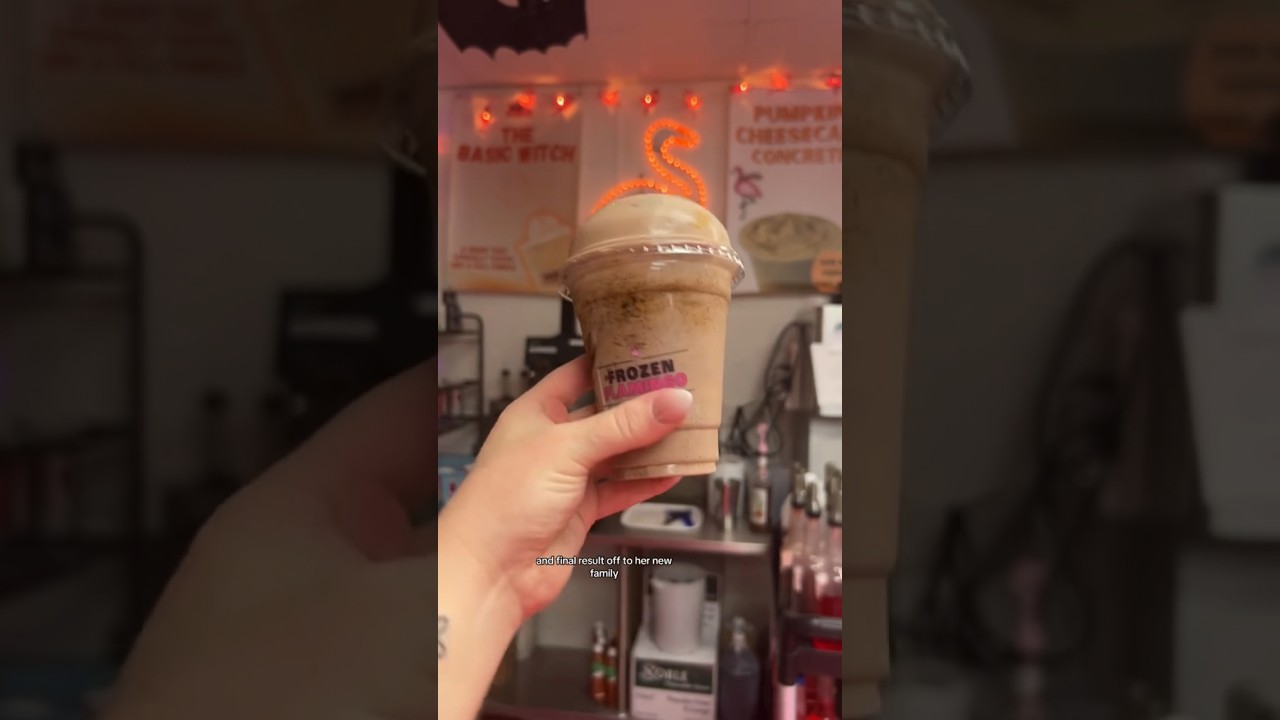 A chocolate concrete! 