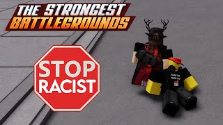 The Strongest Battlegrounds but the yellow one gets bullied 'not racist trust' (funny moments) #4