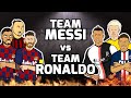 🔥Team Messi vs Team Ronaldo🔥 Football Challenges! Frontmen Season 1.10