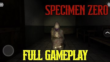 Specimen Zero Full Gameplay Part 1 | Horror Game Android | @SaravanaGaming