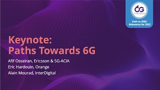 Keynote: Paths Towards 6G - 6GSymposium Spring 2022