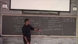 Math 201 Lecture 18 - Max and Mins; Critical Points; Rolle's theorem, Mean Value Theorem