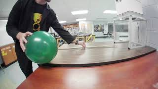 Moving a meter stick with static electricity