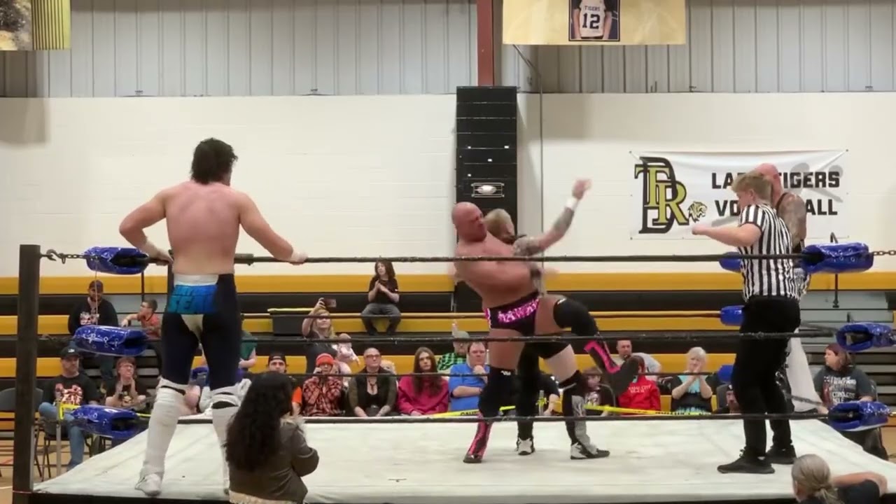 SECW - Josh Storm & Doc Gallows stood tall with the victory over Adrian Hawkins and Hayden Seal!