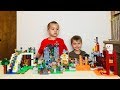 Huge Minecraft Lego Set! The Waterfall Base (21134) Build With Kids