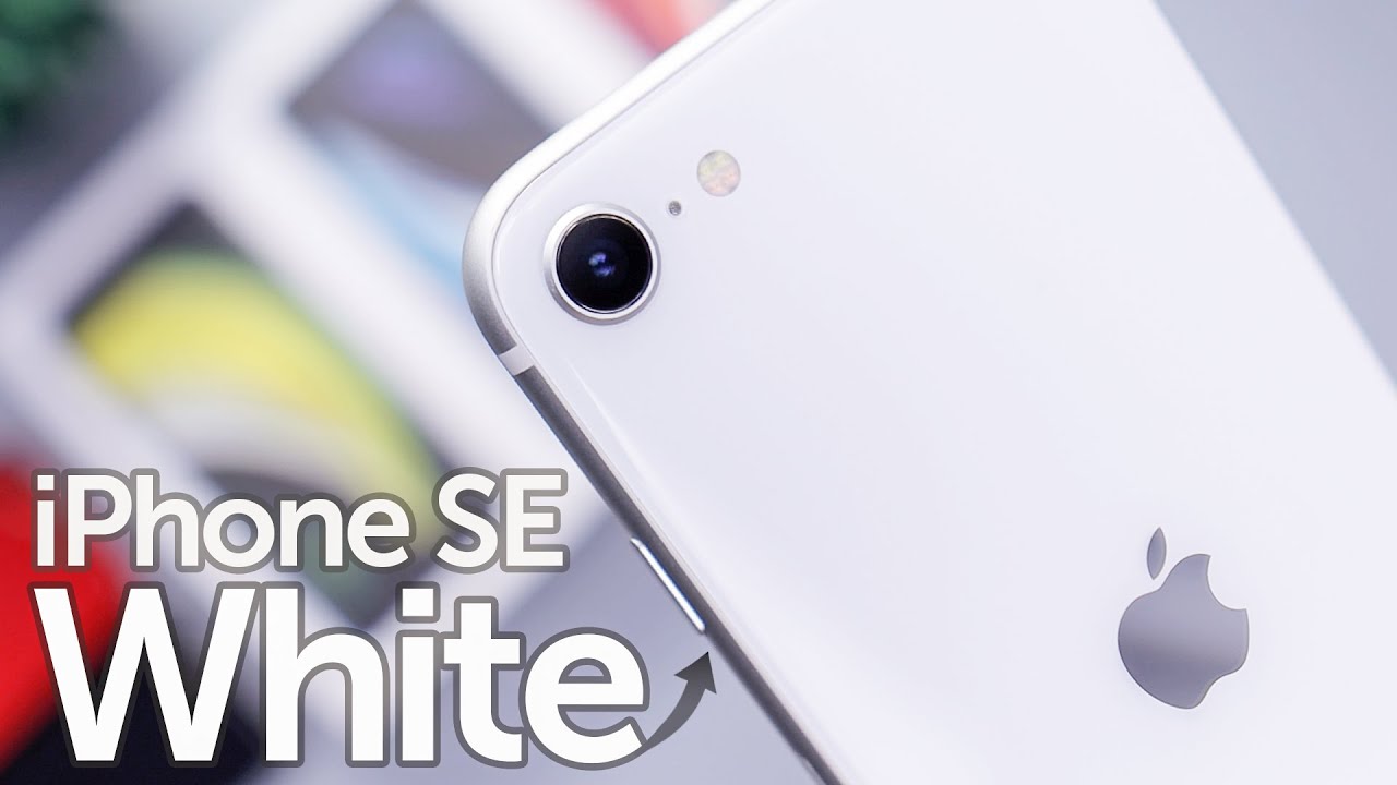 White Iphone Se Unboxing First Impressions Youtube
