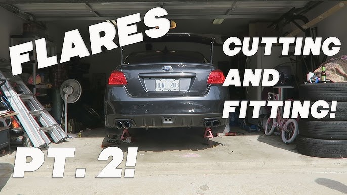 2015 Subaru WRX First Look HT Autos Fender Flares 