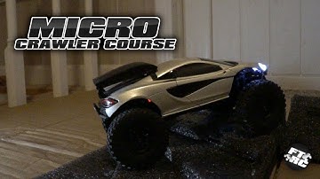 Micro Crawler Course| McLaren Axial SCX24