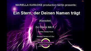 DJ Ötzi & Nik P -  Ein Stern der deinen Namen trägt (Karaoke Version) Resimi