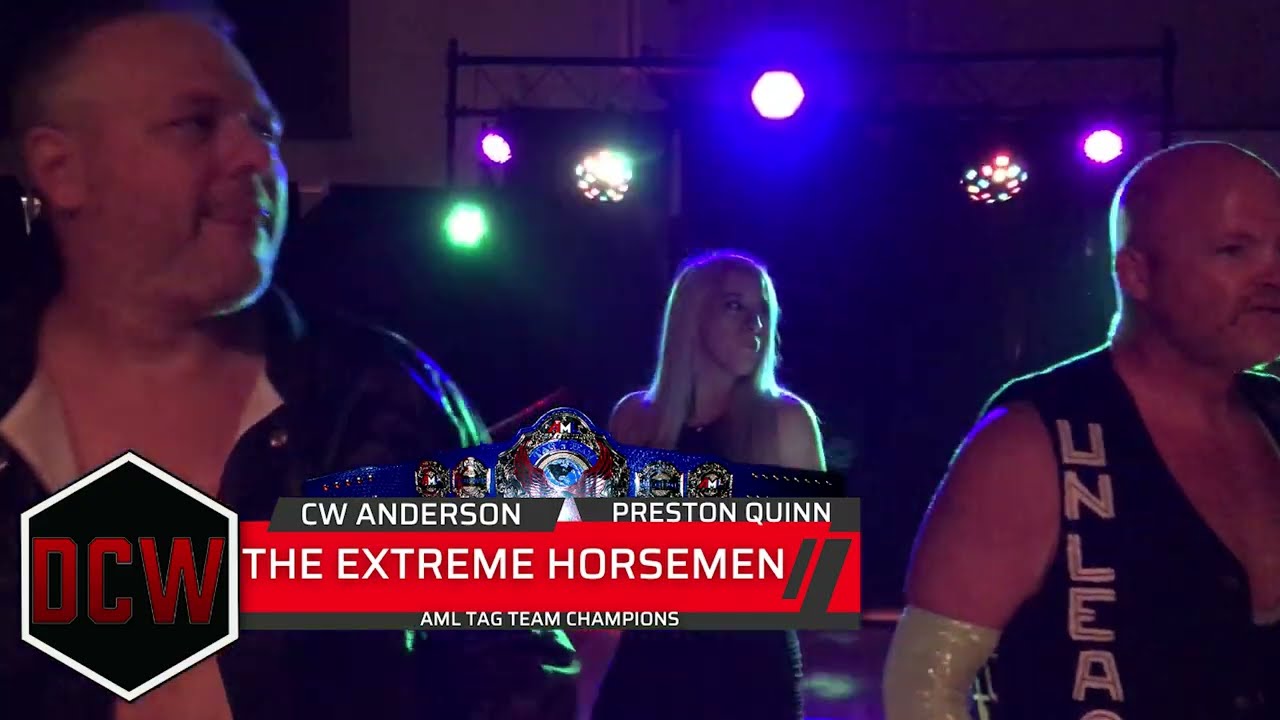 🔥🔥DCW No Apologies! AML Tag Team Championship - Extreme Horsemen vs Trey Havoc & Aaron Biggs! 🔥🔥