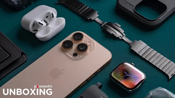 iPhone 16 Pro - Desert Power | Titanium Apple Watch Series 10 & AirPods 4 (ASMR Unboxing) thumbnail