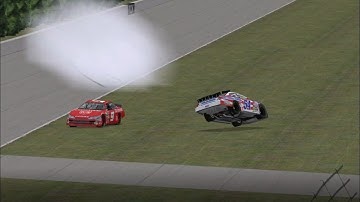NR2003 Crashes: Blowover Special