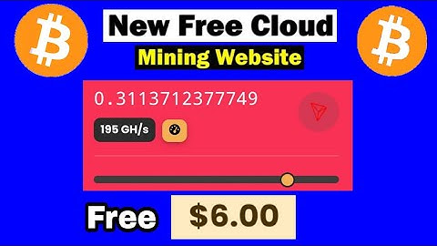 New Free Cloud Mining Website. $6 Free Bounce. New Free Bitcoin Mining Website. Zero Investment