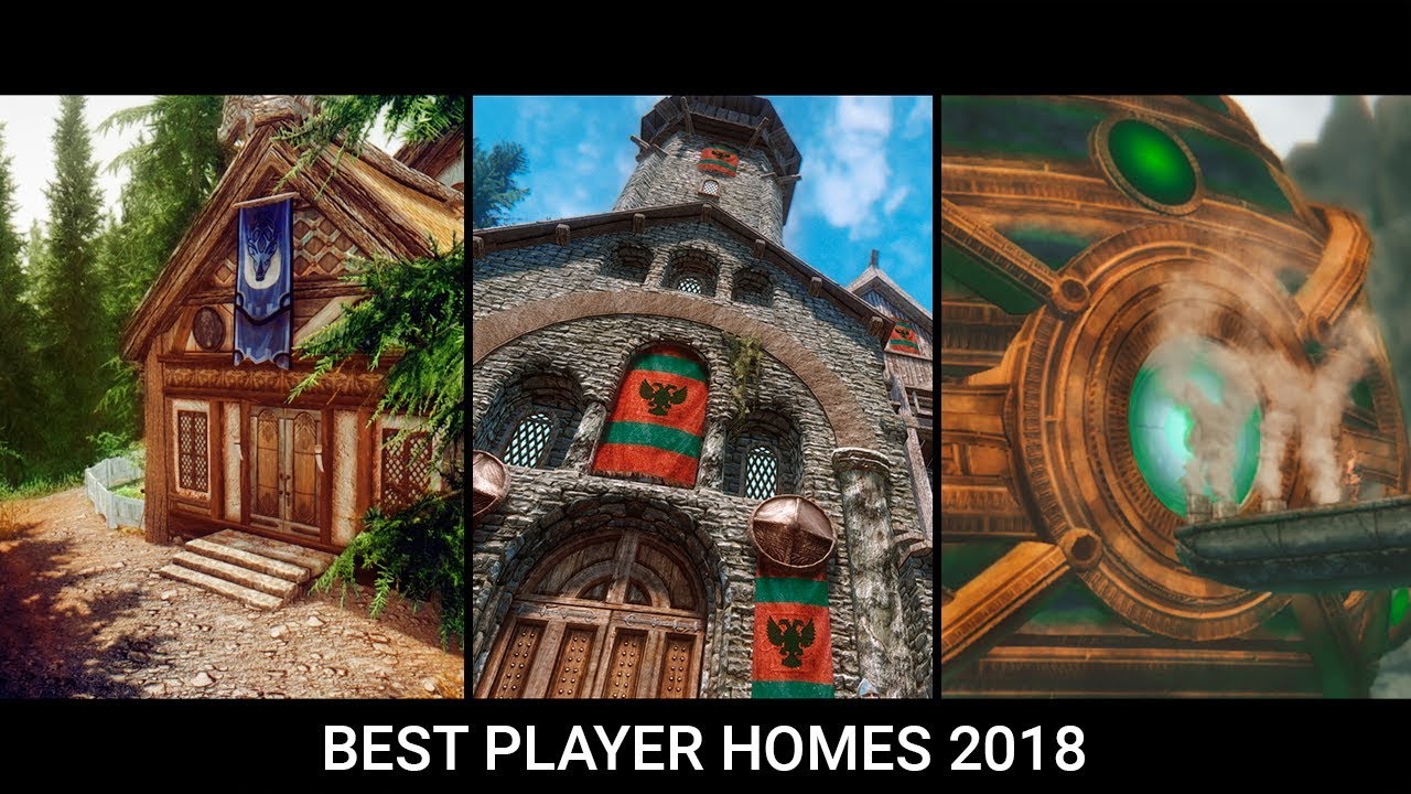 Best Skyrim SE Mods - New Player Homes 