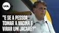 Vídeo para bolsonaro diz que nao vai tomar vacina