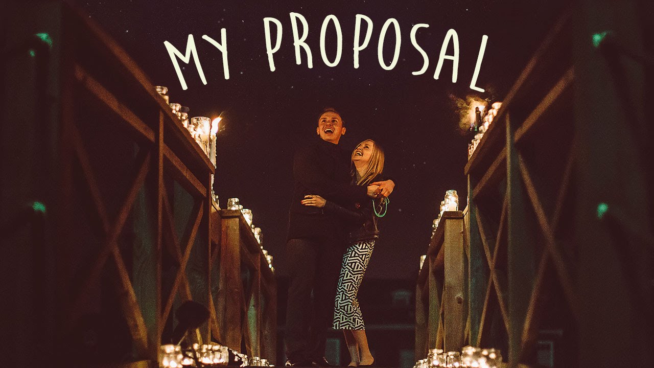 My Candlelit Proposal with Treasure Hunt YouTube