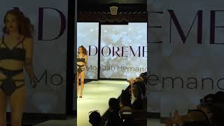 A Model Walking During Nyfw At The Adore Me Show.