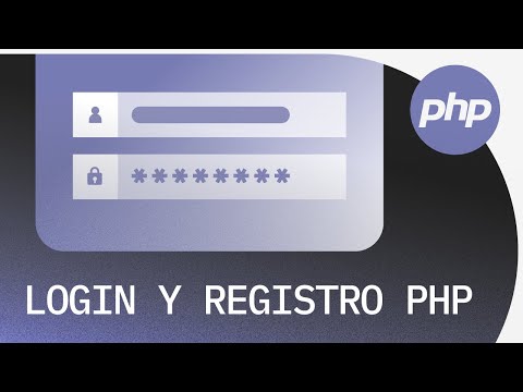 Login y Registro completo en PHP paso a paso
