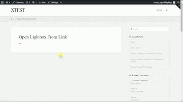 Open Video in Lightbox from a Link