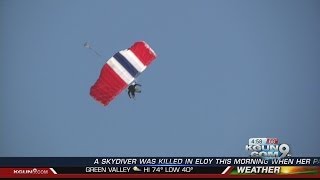 Skydive accident kills woman in Eloy