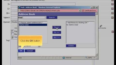 Sending An Email Via Horde Webmail - ISPAZE.COM