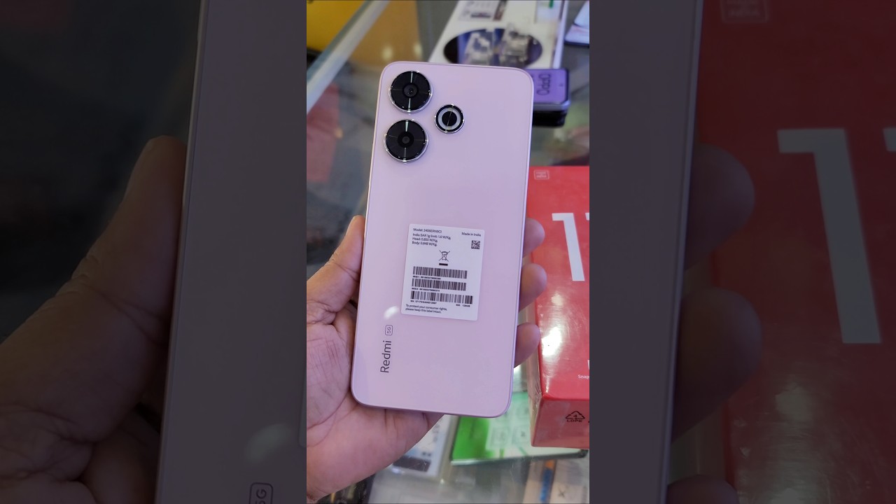 India's popular smartphone redmi 13 5g smartphone⚡ultimate look  redmi 13 5g first look & review