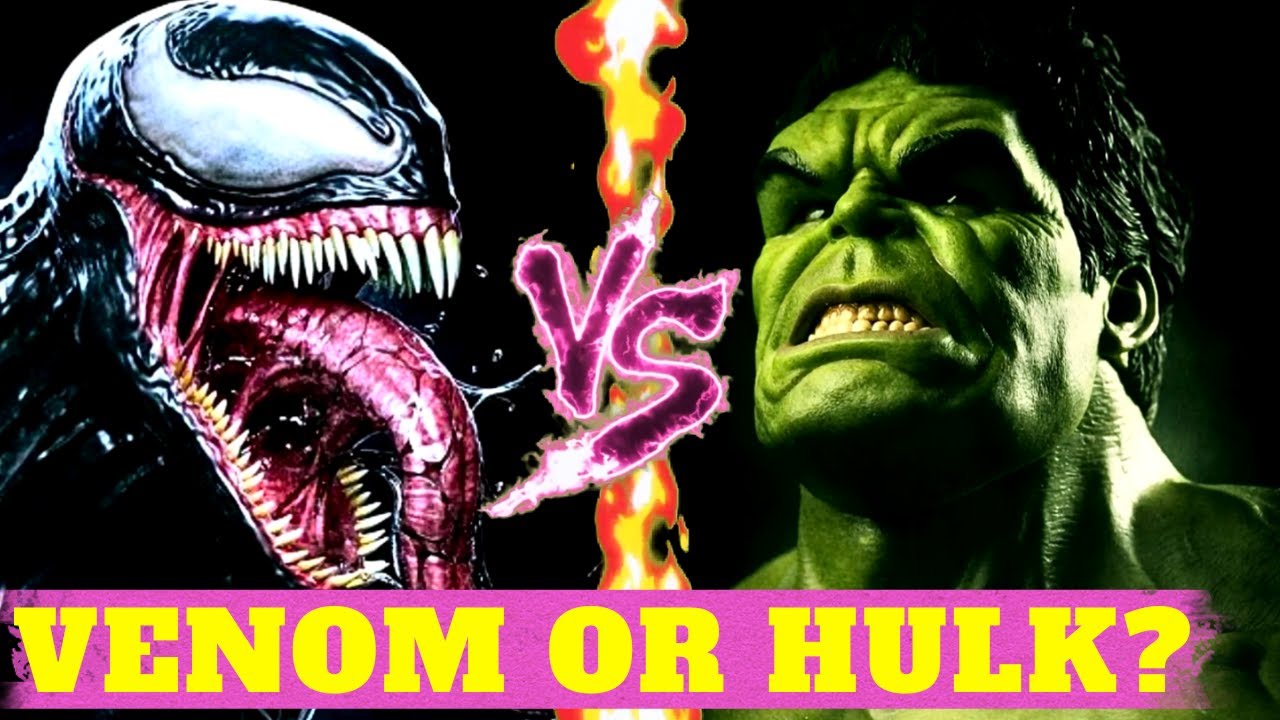 Who is faster and stronger than VENOM or HULK? YouTube
