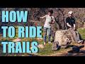 Beginner Learns How To Ride Trails || Onewheel Trail Riding thumbnail