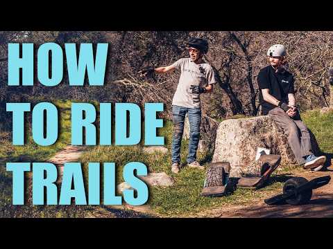 Beginner Learns How To Ride Trails || Onewheel Trail Riding