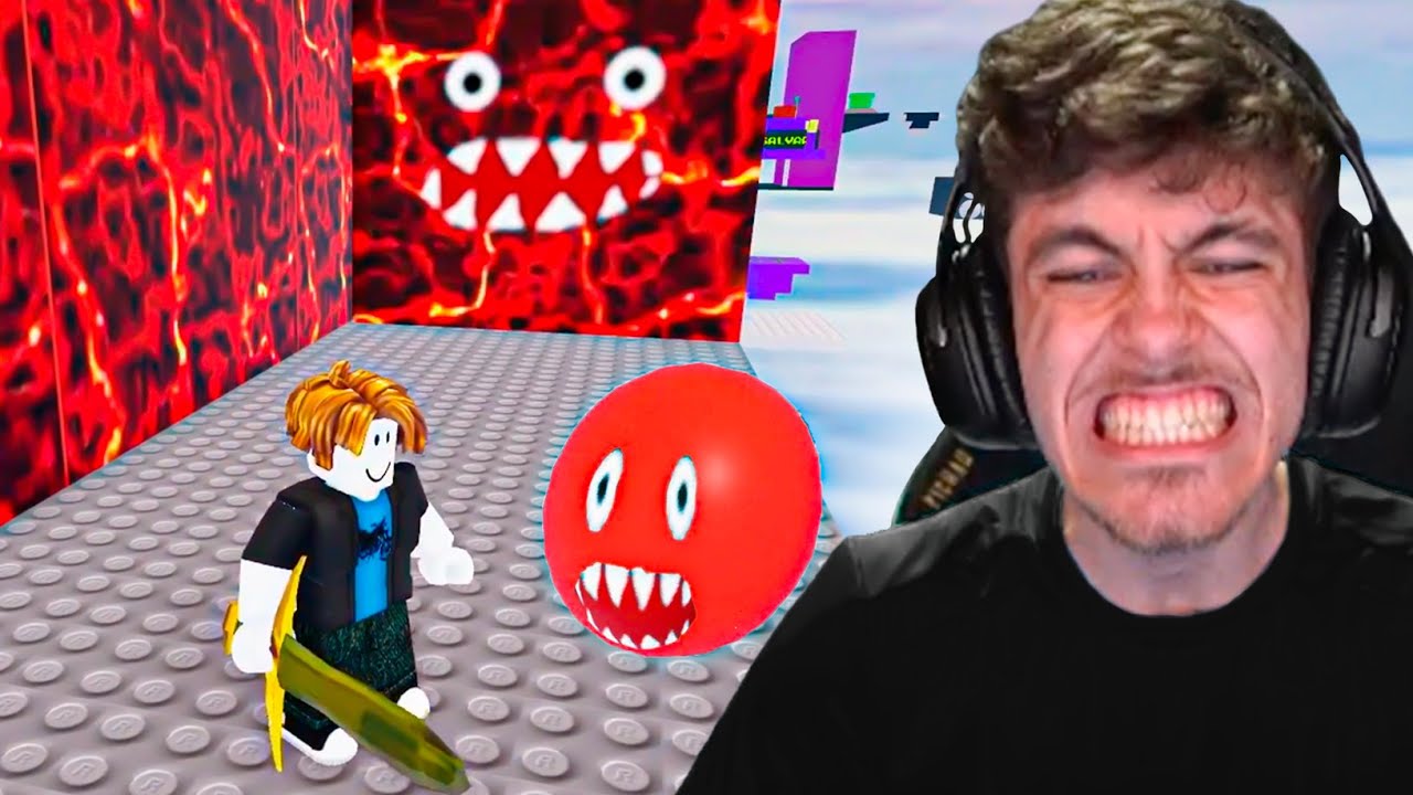 Suetam jogando o jogo mais difícil do ROBLOX!