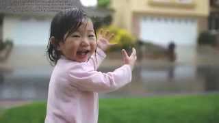 Jon Foreman - In My Arms - Sub español -Video - Bebé experimenta la lluvia por primera vez HD